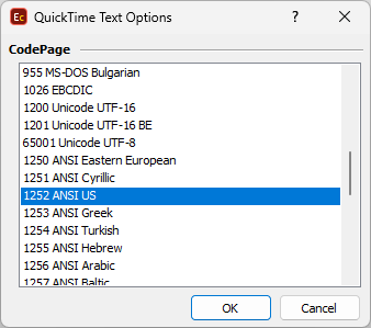 &nbsp;Import QT Text Files Configuration&nbsp;