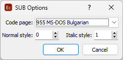 &nbsp;Import Configuration
