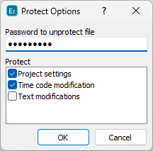 &nbsp;Protect subtitles