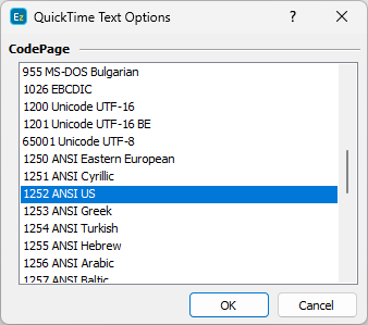 &nbsp;Import QT Text Files Configuration&nbsp;