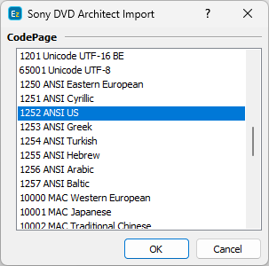 &nbsp;Import Configuration&nbsp;