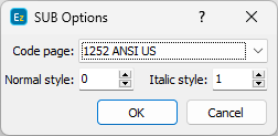 &nbsp;Import Configuration