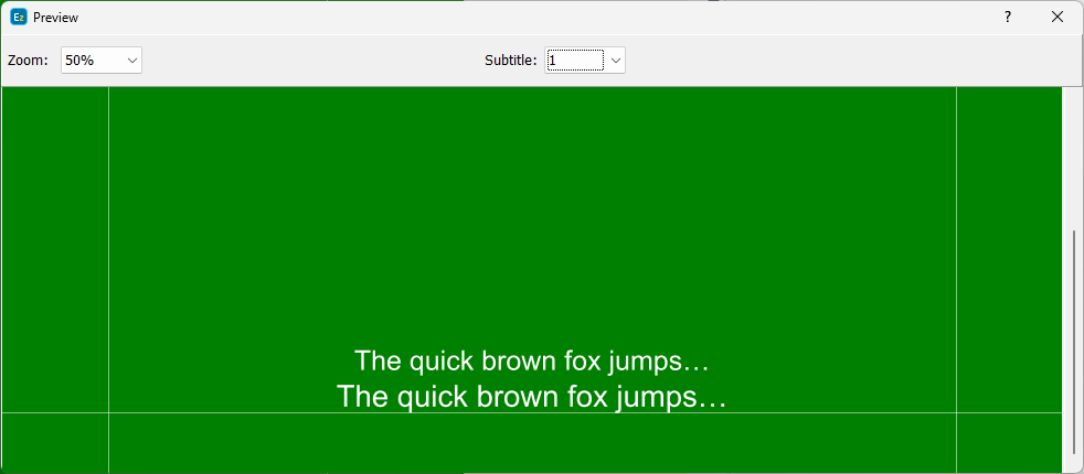 &nbsp;Properties Preview